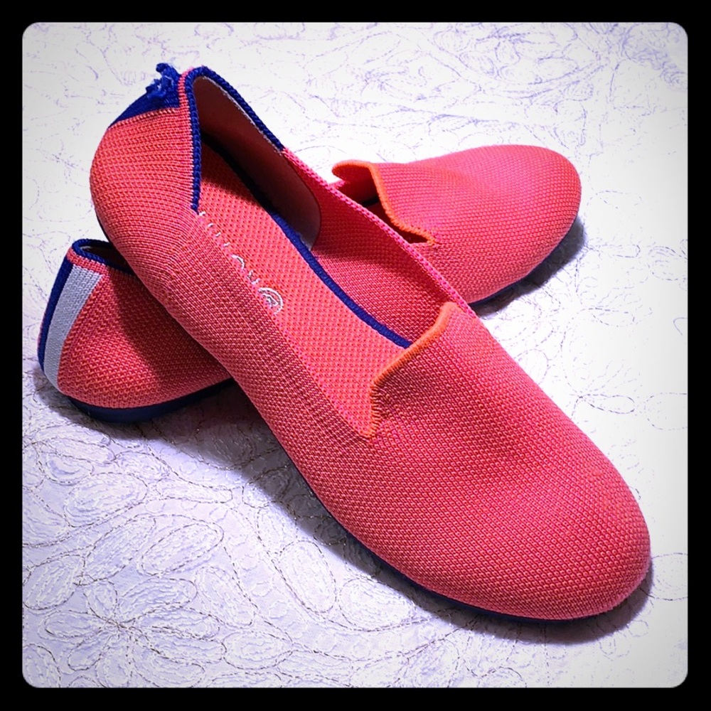 Girls Rothy Loafers - Flamingo